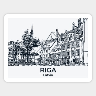 Riga - Latvia Magnet